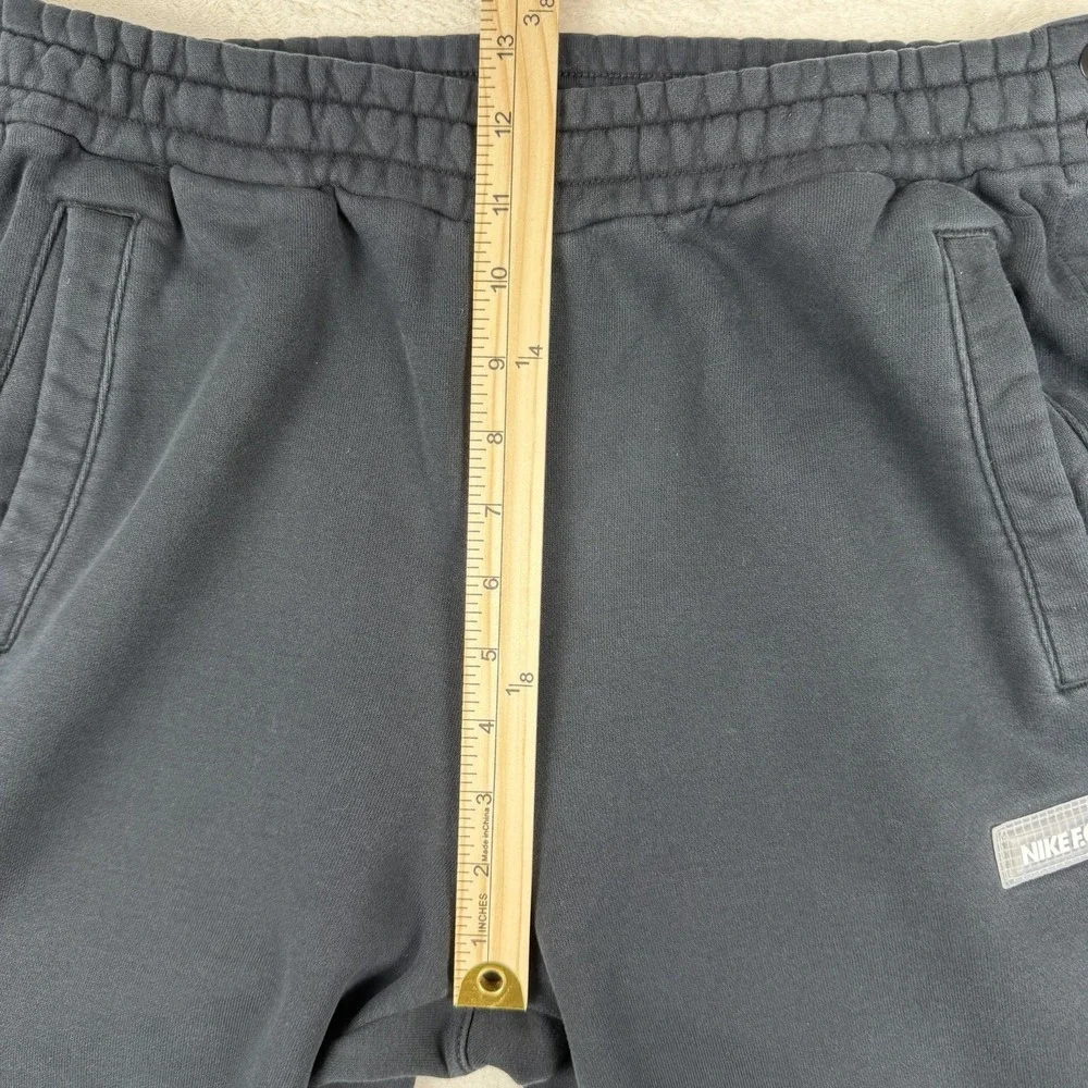 Nike Men's F.C. Fleece Jogger Soccer Pants Side Snaps‎ Black Size L, CV1488-010